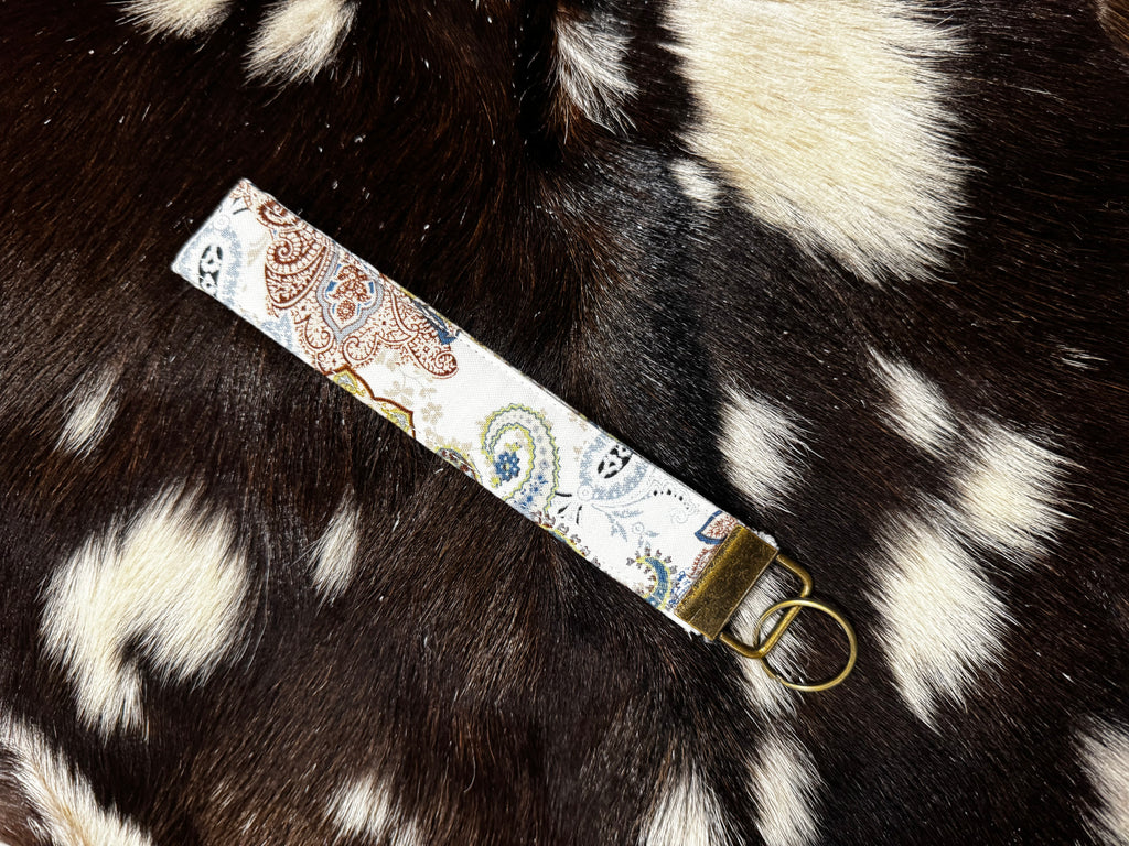 Paisley Keychain