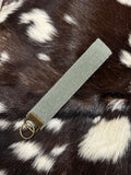 Distressed Green Keychain