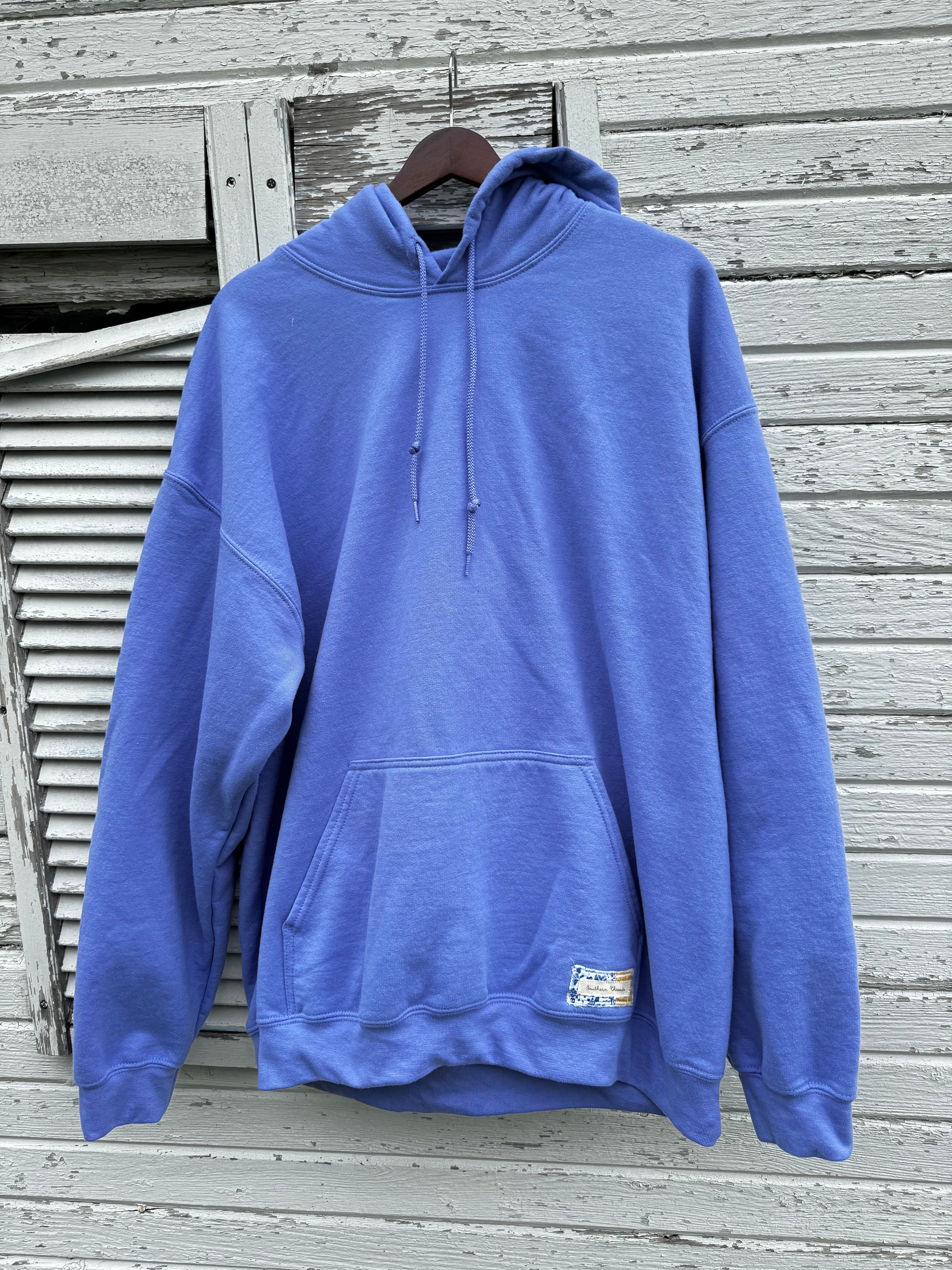 XL Violet Sweatshirt w/ Flower