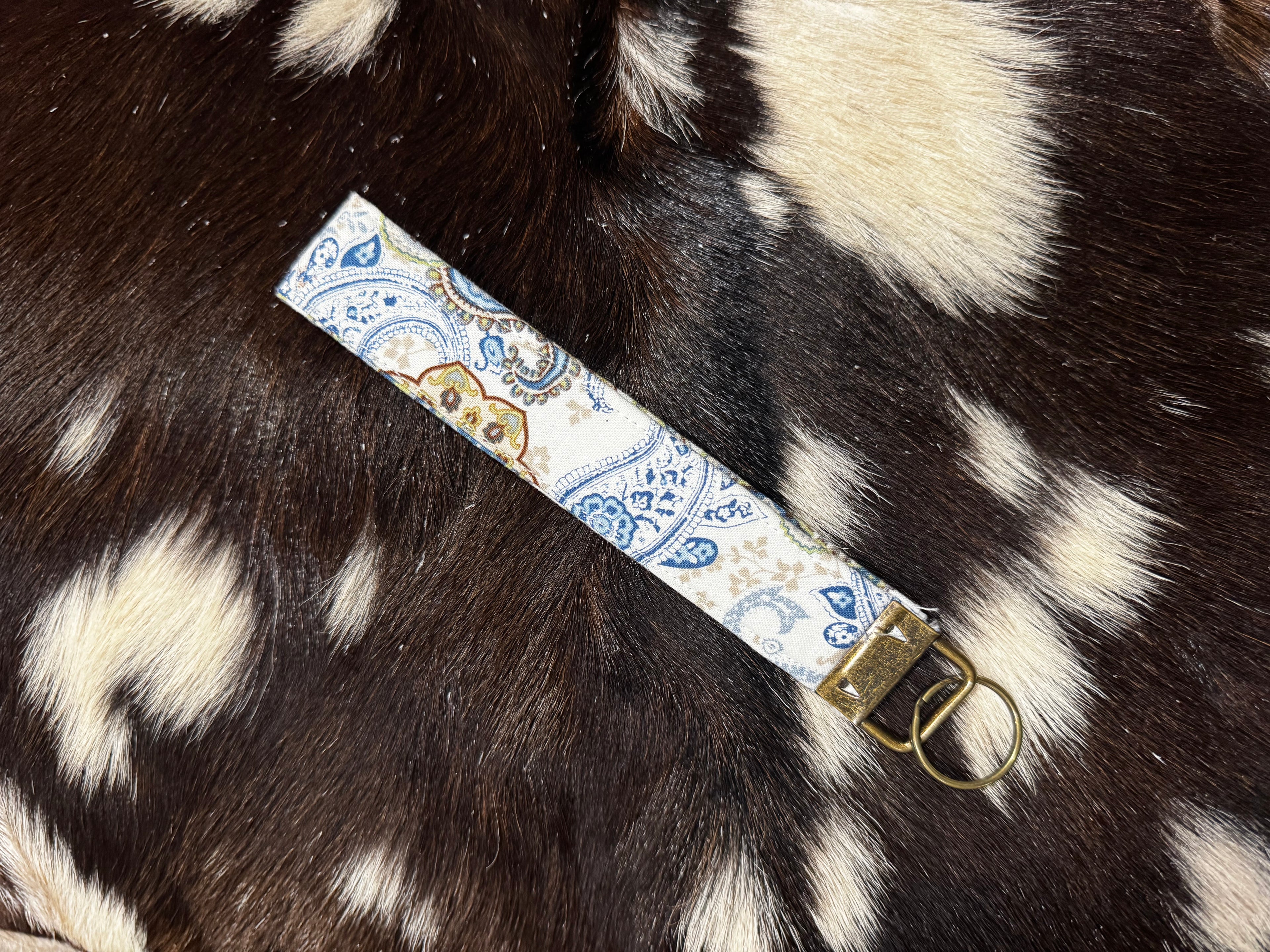 Paisley Keychain