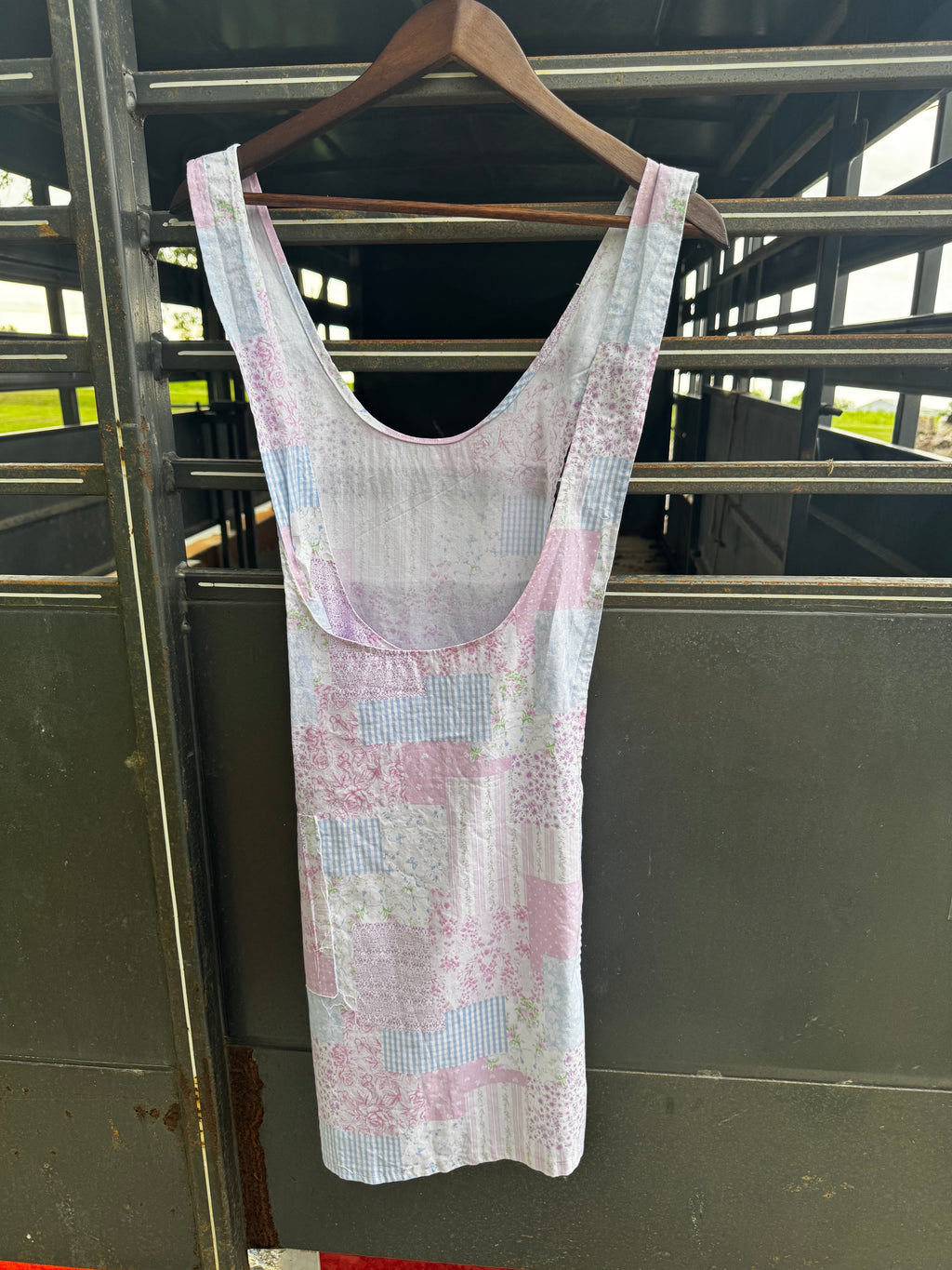 Pastel Patchwork w front Pocket